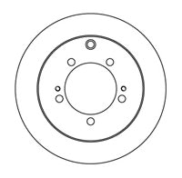 NF PARTS Тормозной диск 203042NF